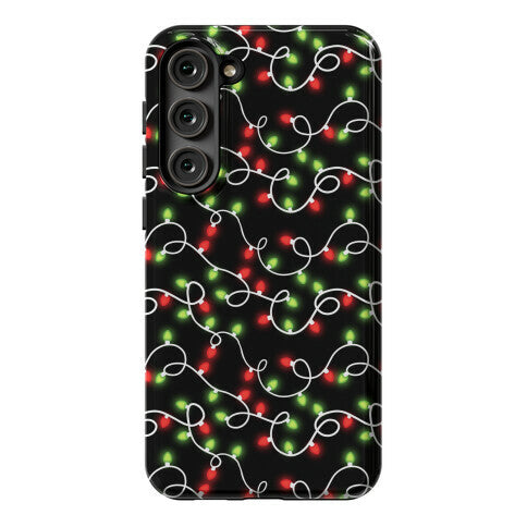 Christmas Lights Pattern Phone Case